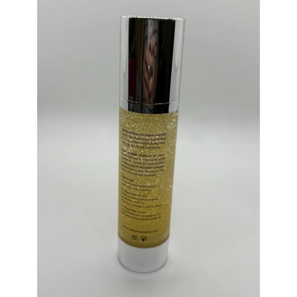 B-GLOWY Brightening Body Serum Reduces Dark Spots 3.38oz/100ml W/ Meadowfoam New